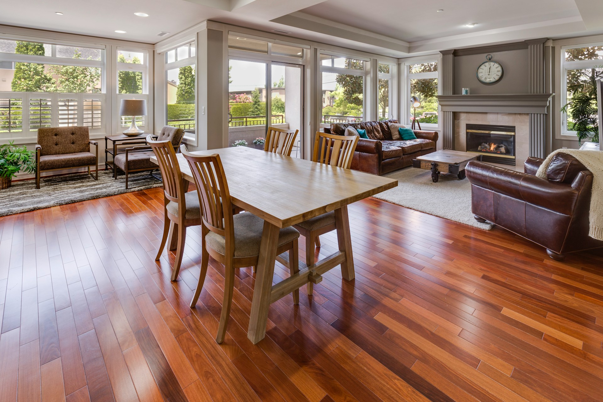 Hardwood floor